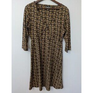 Toad Co Rosalinda Dress M Floral Tencel Organic Cotton Sustainable Twee Retro